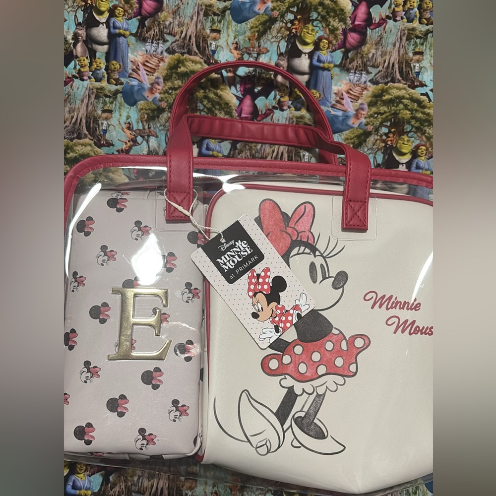 Primark 3in1 Minnie Mouse Cosmetic Bag